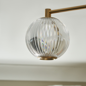 Rimi Acrylic Ball 3 Light - Semi Flush