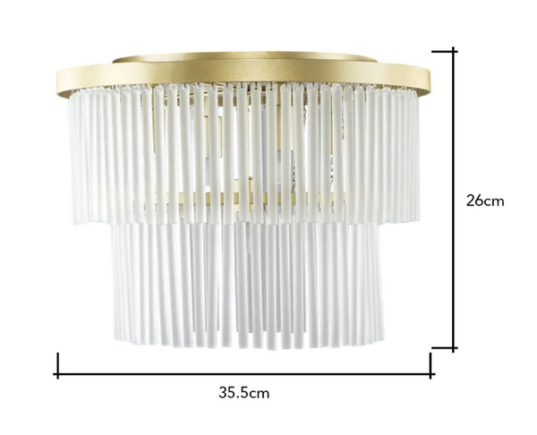 Aubrey 2 Tier Ceiling Light - Flush - Image 3