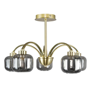 Lyna 5 Light Ceiling  - Flush