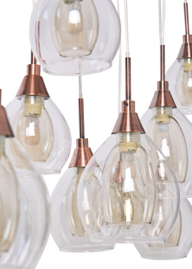 Carmella 12 Light Diner - Pendant