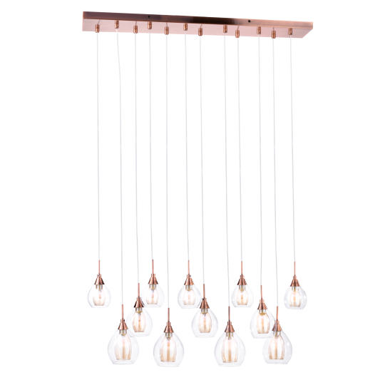 Carmella 12 Light Diner - Pendant - Image 2