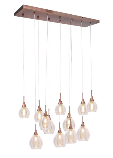 Carmella 12 Light Diner - Pendant - Image 3