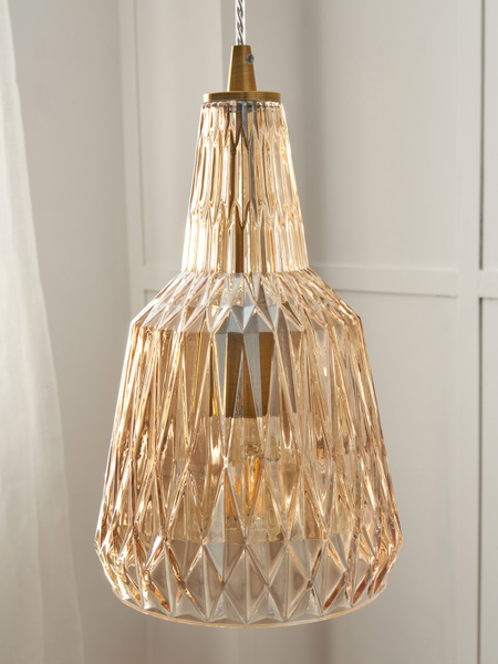 Mikael 3 Light Diner Bar Champagne - Pendant - Image 7