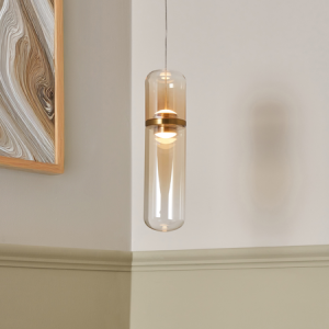 Bjorn LED Glass Light Champagne - Pendant