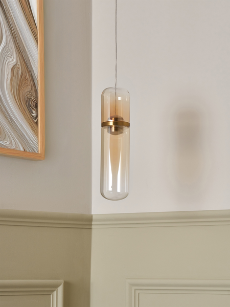Bjorn LED Glass Light Champagne - Pendant - Image 2