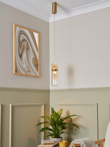 Bjorn LED Glass Light Champagne - Pendant - Image 8