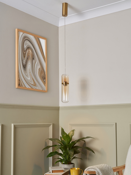 Bjorn LED Glass Light Champagne - Pendant - Image 9