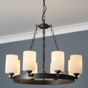 Capri 53cm ring 8 light - Pendant