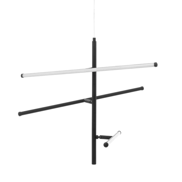 Zaha LED Black sticks ceiling light - Pendant - Image 4