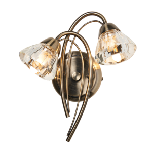 Marianne Antique Brass - Wall Light