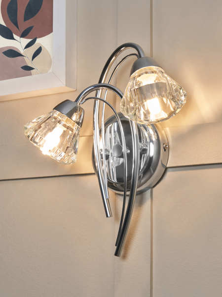 Marianne Chrome - Wall Light