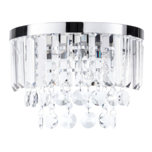 Paladina 2 Light Chrome - Wall Light