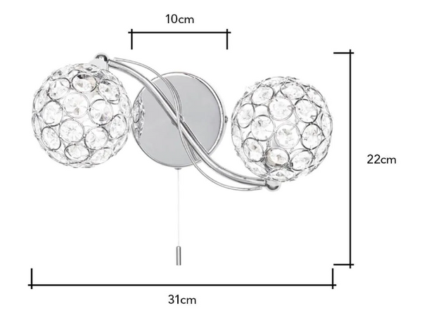 Orianna 2 Light - Wall Light - Image 6