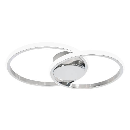 Pei 2 Ring Chrome - Wall Light - Image 6