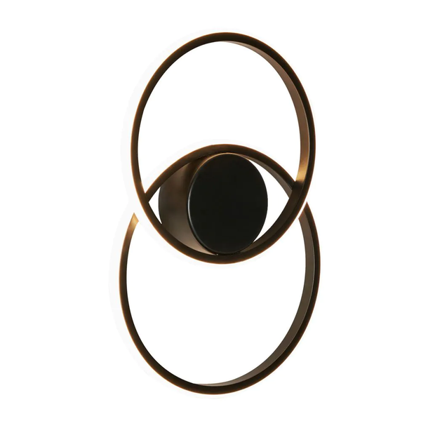 Pei 2 Ring Black - Wall Light - Image 5