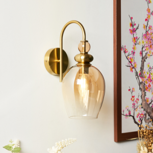 Seline Mixed colour with Brass - Wall Light