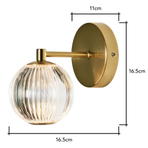 Rimi Acrylic Ball  - Wall Light