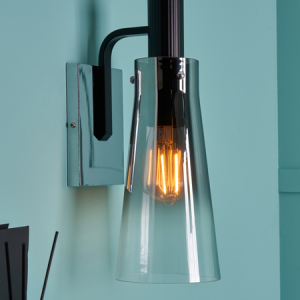 Atrani Large Smoke - Wall light