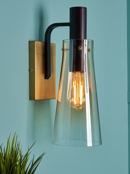 Atrani Large Champagne - Wall light