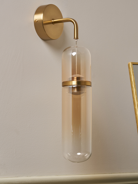 Bjorn LED Glass Champagne - Wall Light - Image 2