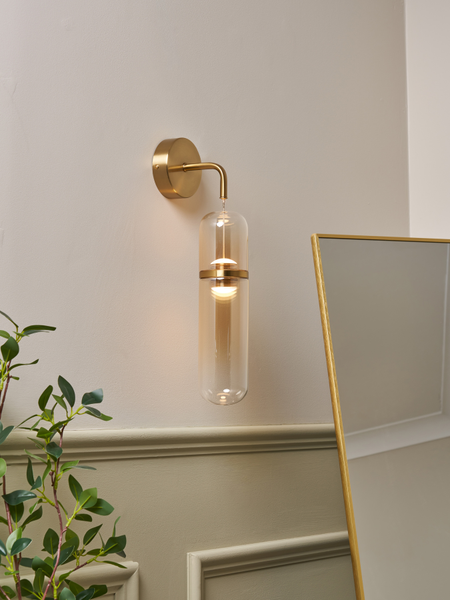 Bjorn LED Glass Champagne - Wall Light - Image 5
