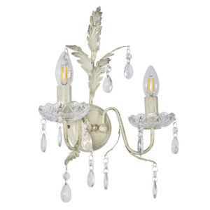 Paisley Cream - Wall Light
