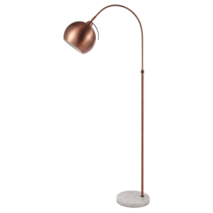 Benson Curved Copper - Floor Lamp
