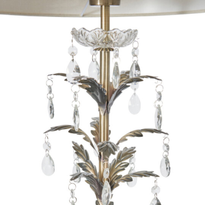 Paisley Antique Brass/Champagne - Floor Lamp