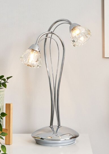 Marianne Chrome - Table Lamp