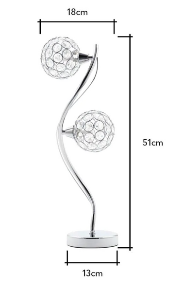 Orianna 2 Light - Table Lamp - Image 6