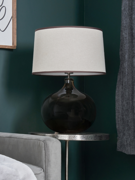 Peatrice MInk Glass Ball Large - Table Lamp - Image 2