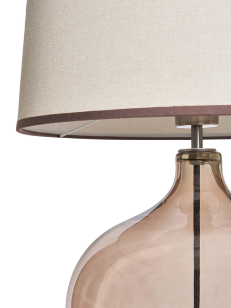 Peatrice MInk Glass Ball Large - Table Lamp - Image 5