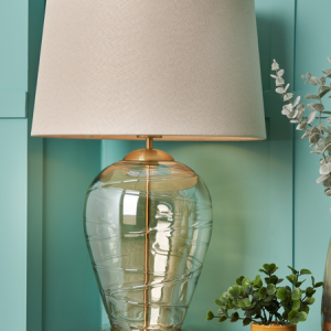 Sarno Brass & Champagne - Table Lamp