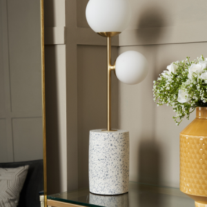 Forella Terrazzo Brass - Table Lamp