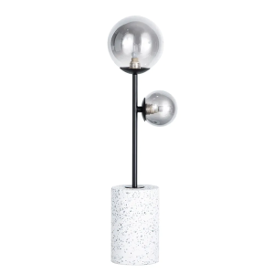 Forella Terrazzo Satin Black - Table Lamp