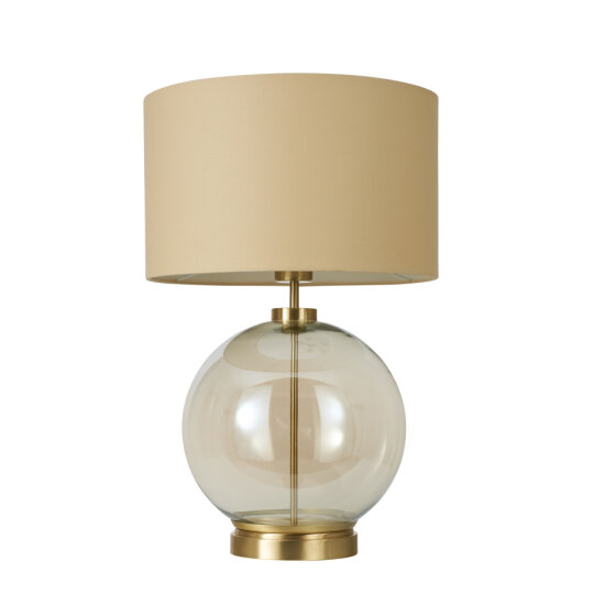 Metro Large Glass Satin Brass - Table Lamp - Image 3