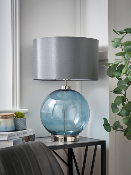 Metro Ball Polished Nickel - Table Lamp - Image 2