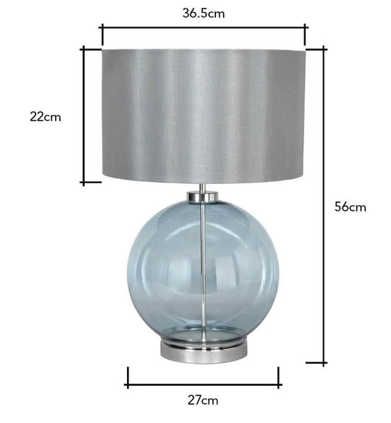 Metro Ball Polished Nickel - Table Lamp - Image 7