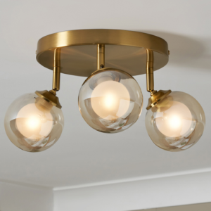 Vanity 3 Light Spotlight Plate - Flush