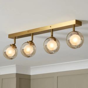 Vanity 4 Light Spotlight Bar - Flush