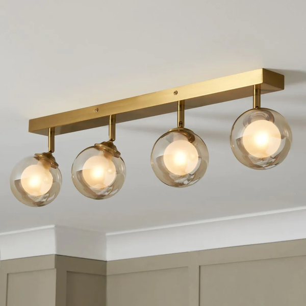 Vanity 4 Light Spotlight Bar - Flush - Image 3