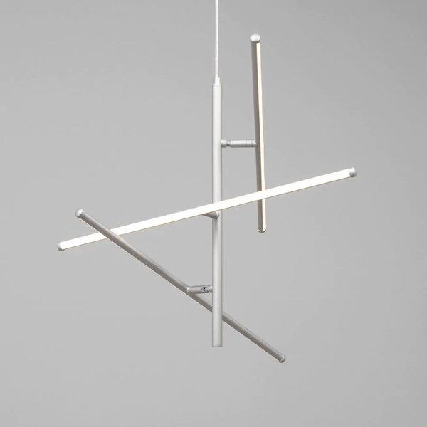 Zaha LED Silver sticks ceiling light - Pendant - Image 4