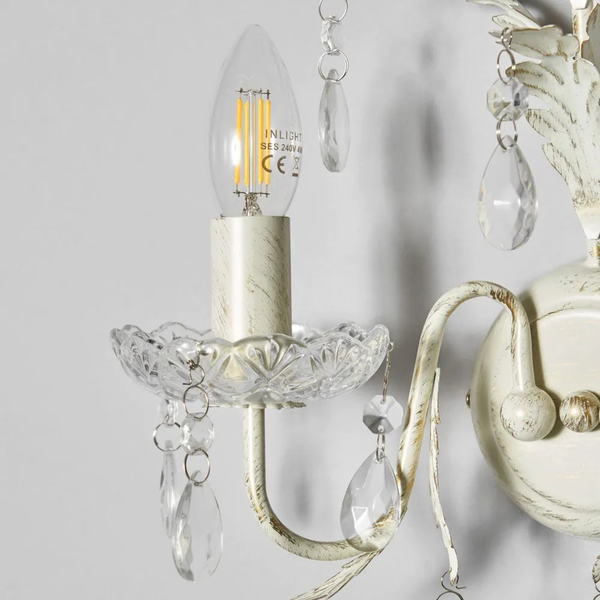 Paisley Cream - Wall Light - Image 7
