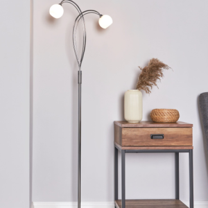 Soni Chrome - Floor Lamp