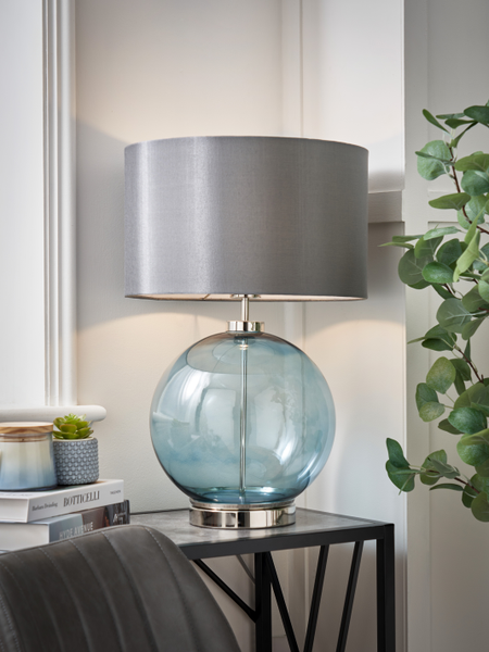 Metro Ball Polished Nickel - Table Lamp - Image 9