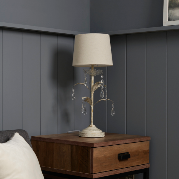 Paisley Cream/Mushroom - Table lamp - Image 4