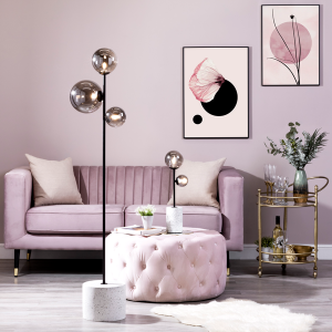 Forella Black - Floor Lamp