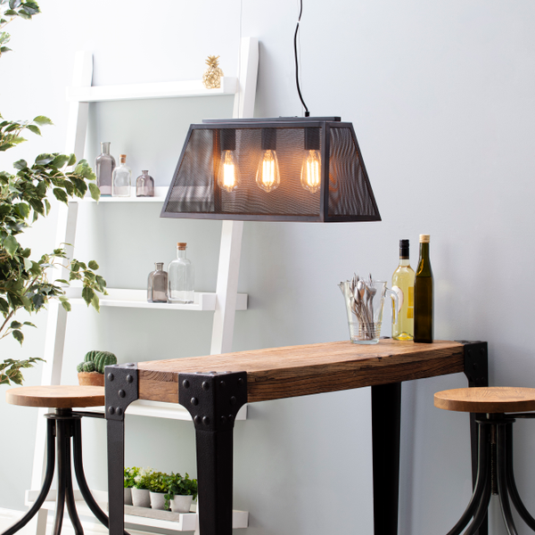 Mesh 3 Light Diner - Pendant