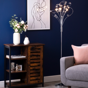 Lila Chrome -  Floor Lamp