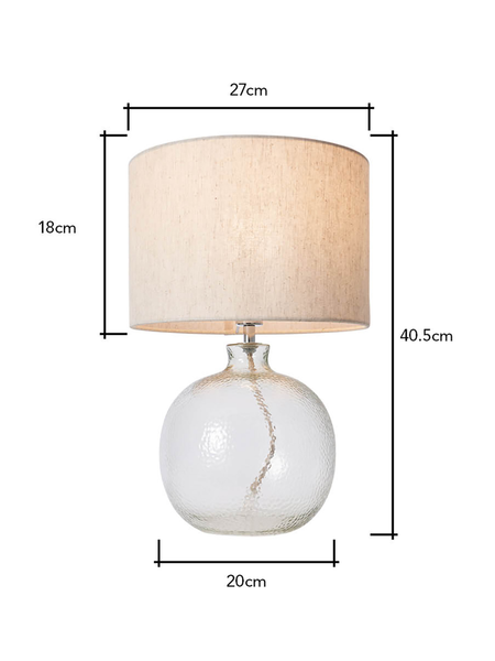 Alfie Bobble Glass- Table Lamp - Image 7